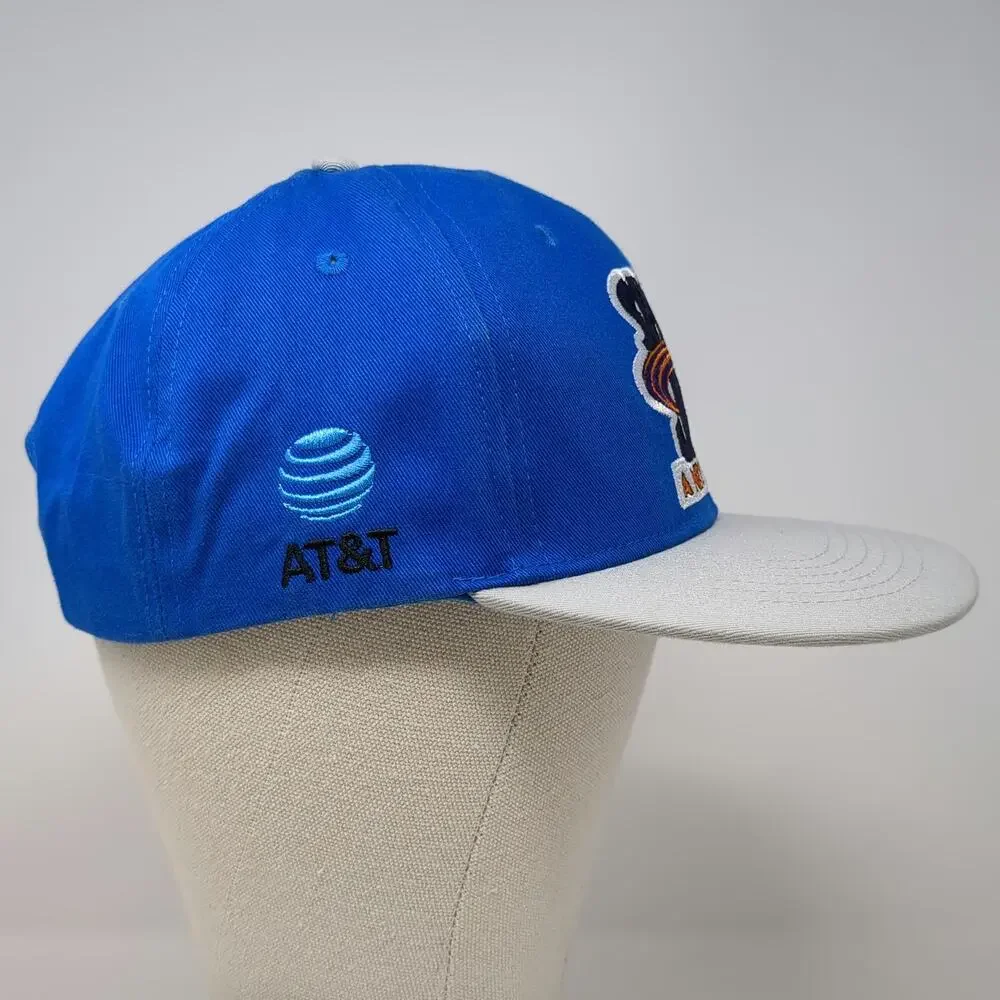 Space Jam A New Legacy Snapback Blue Gray One Size HBO Max AT&T Flat Promo Hat